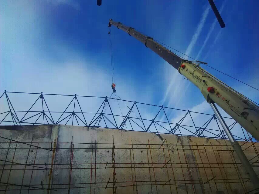 鹤壁食堂网架结构工程