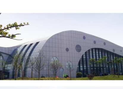 鹤壁会议中心外景网架工程